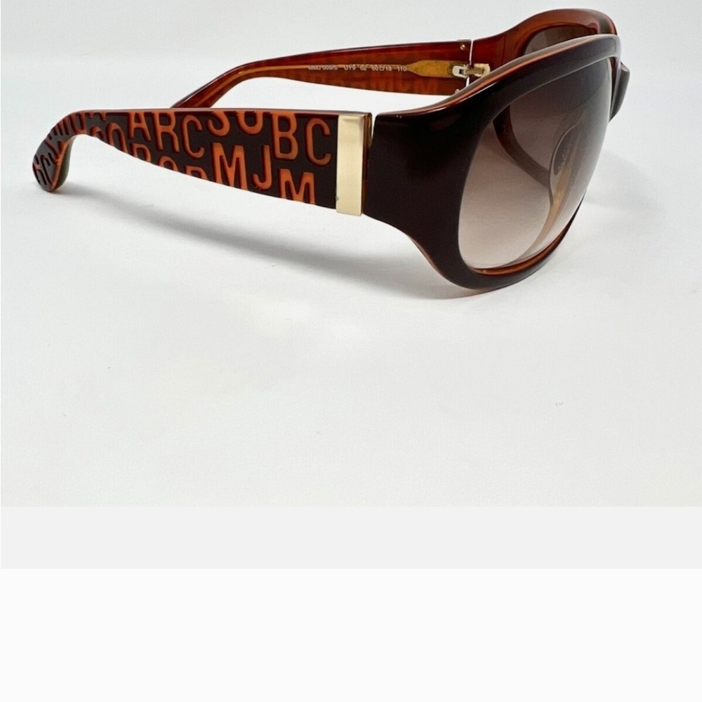 Marc Jacobs Brown Sunglasses with Gold Accents